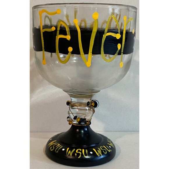 Wichita State Shockers Margarita Glass. Kansas - Picture 3 of 6